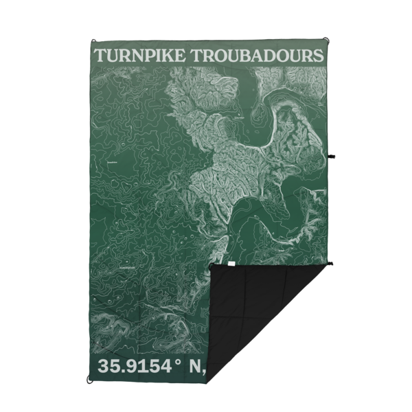 Tahlequah Topography Puffy Blanket thumb