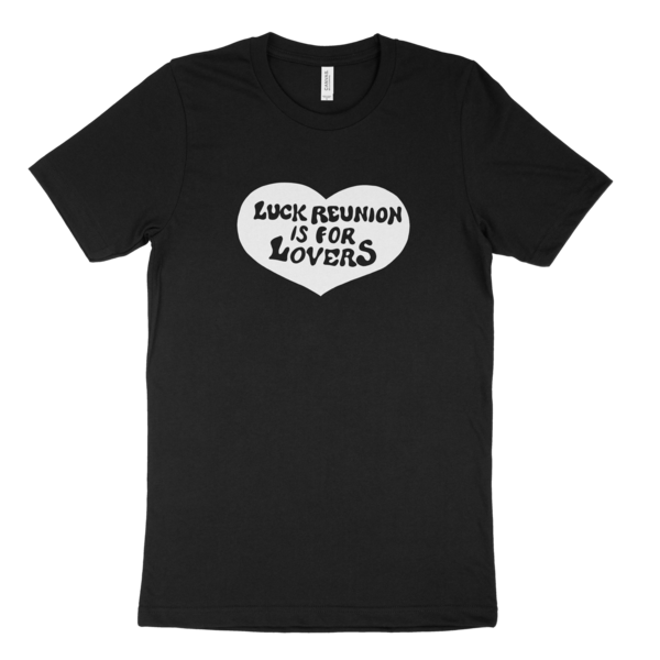 Luck is For Lovers T-Shirt - Black thumb