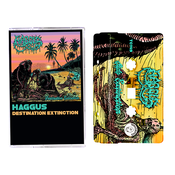 Haggus: Destination Extinction Cassette Tape thumb