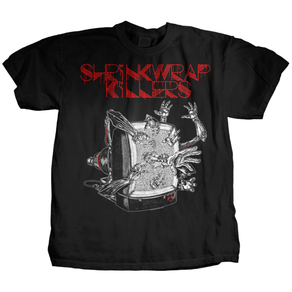Shrinkwrap Killers: Feed the Clones Pt.2 T-Shirt thumb