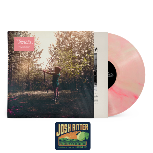 [PINK SWIRL] I Believe in You, My Honeydew Vinyl LP + Woven Patch thumb