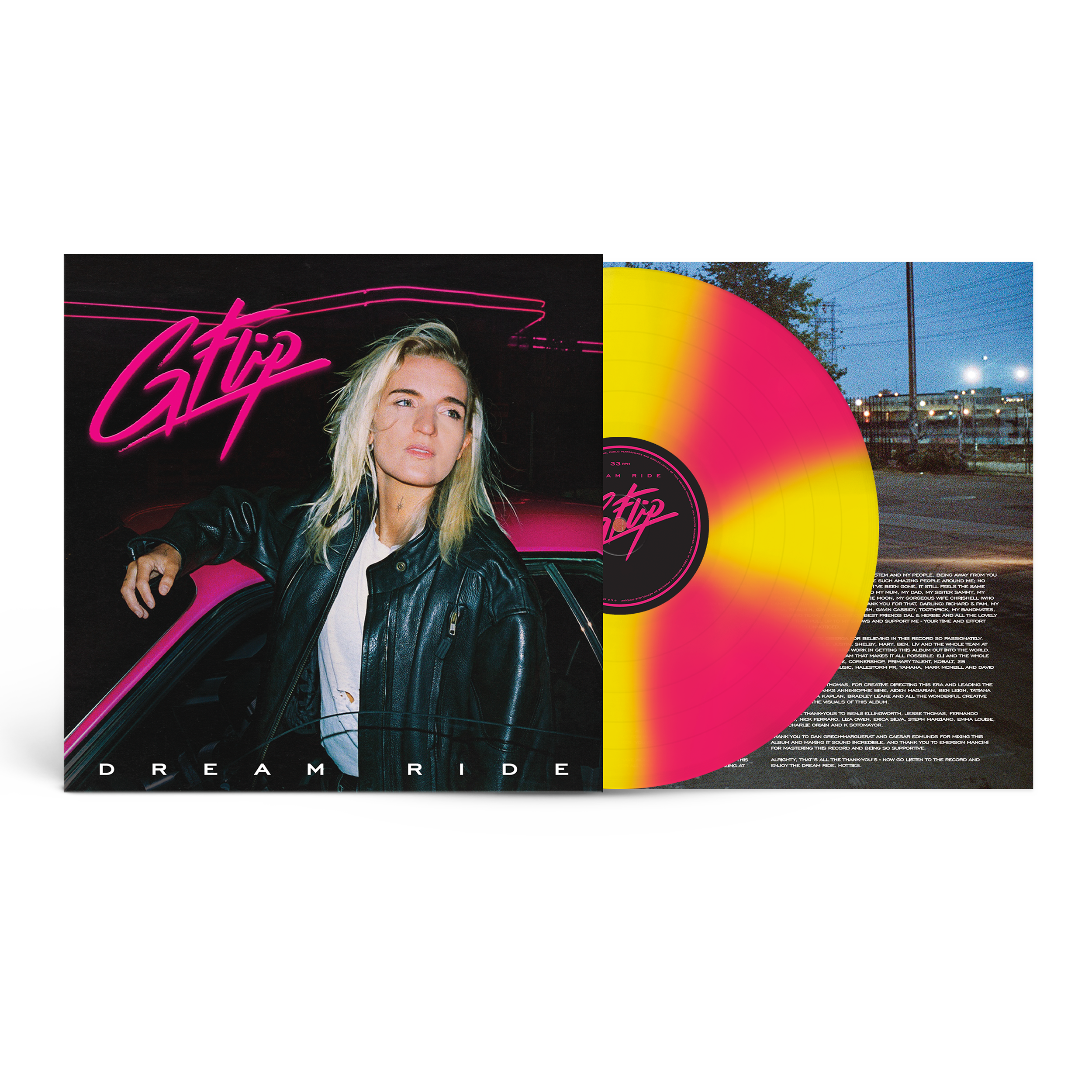 Exclusive] Dream Ride Vinyl LP | G Flip | Online Store, Apparel