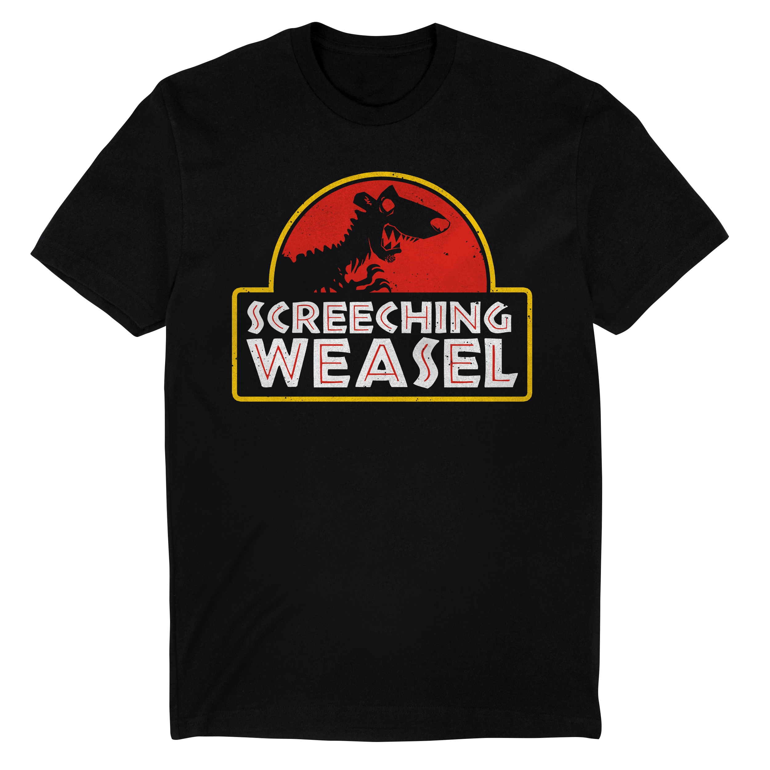 Jurassic Weasel Tee | Screeching Weasel | Online Store, Apparel