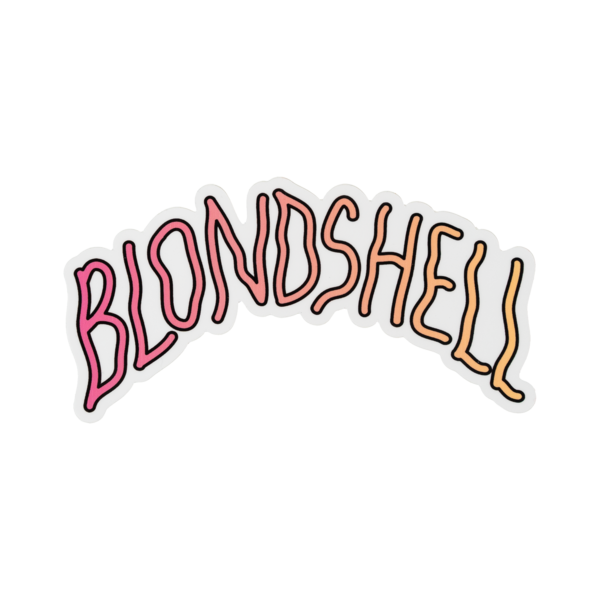 Blondshell Die-Cut Sticker thumb