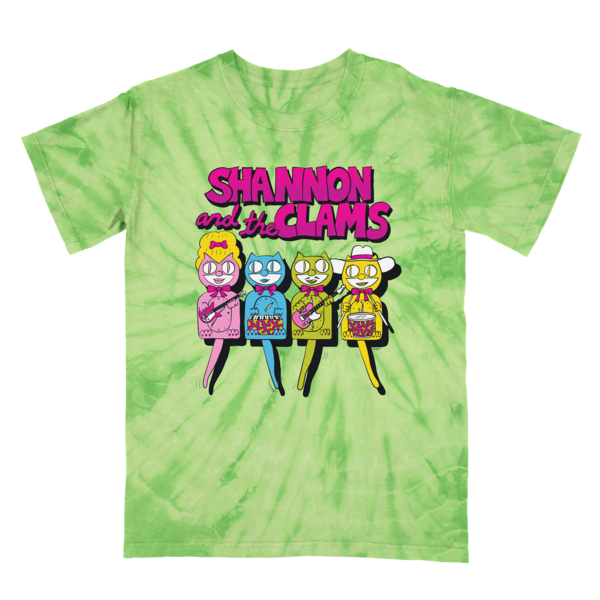 Kit Kat Clock Tee (Lime Tie-dye) thumb