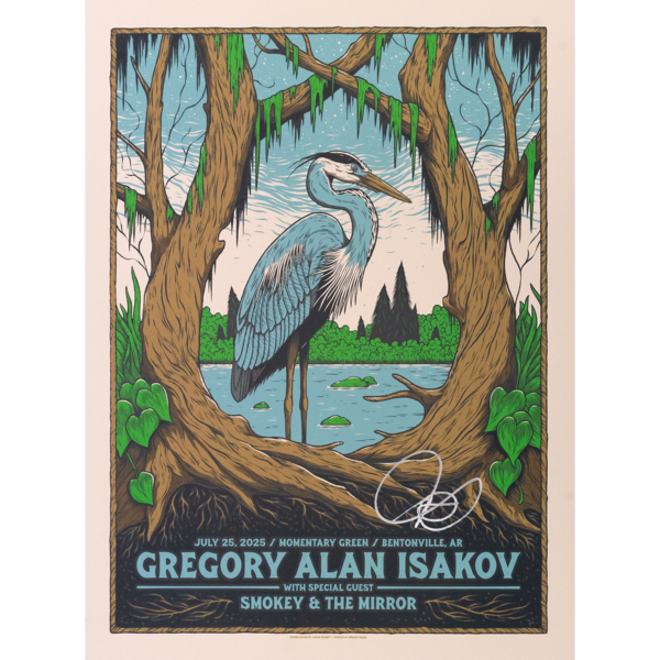 Bentonville 2025 Poster | Gregory Alan Isakov | Online Store