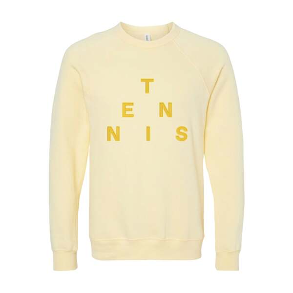 Tennis Embroidered Pullover - Vanilla thumb