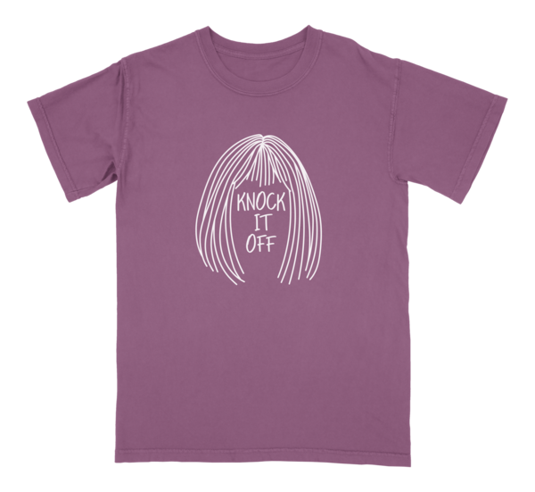Knock It Off Tee - Berry thumb