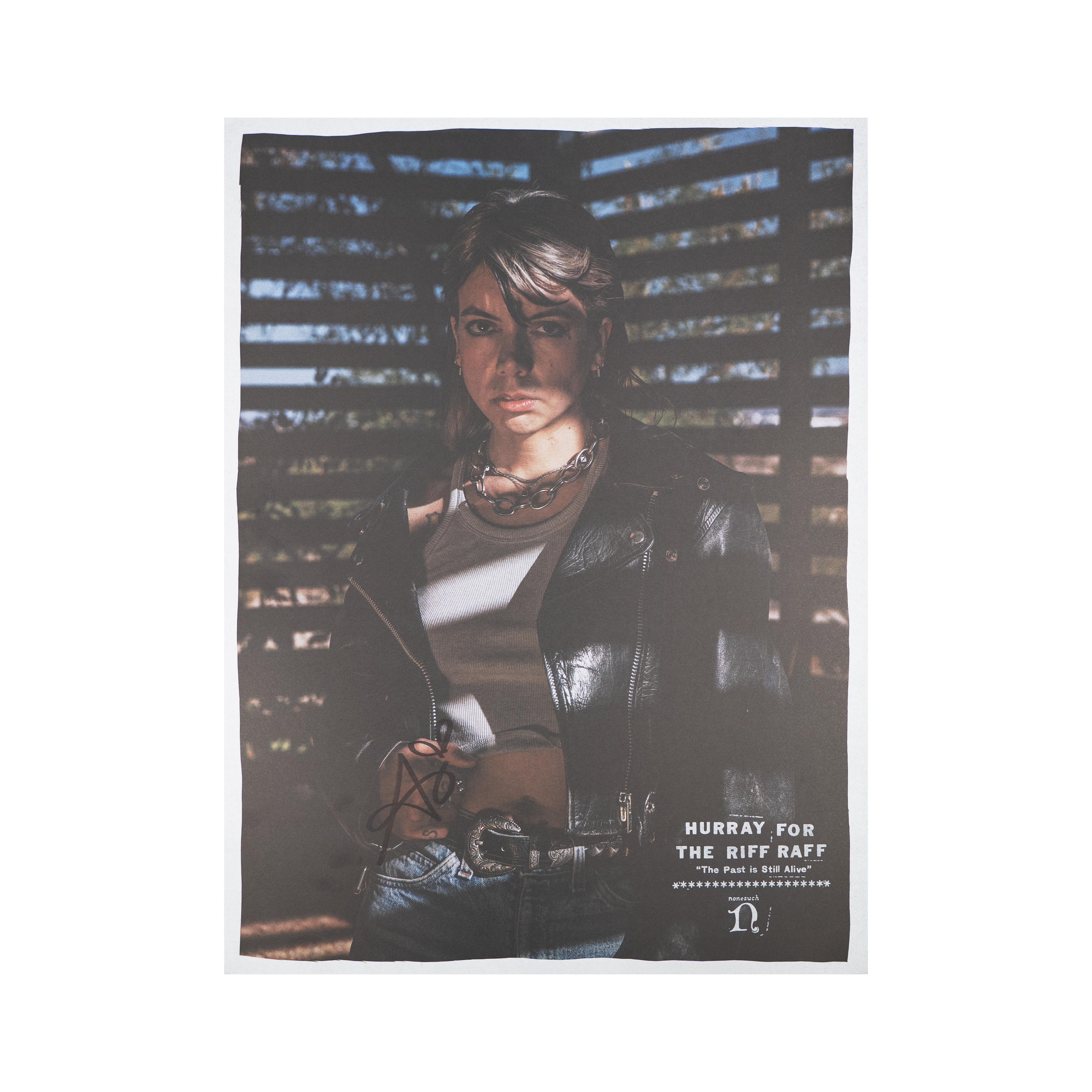 Joyriding Teenagers/ラルフ クレイン/ポスター The Past is Still Alive Poster (SIGNED) | Hurray For The Riff Raff