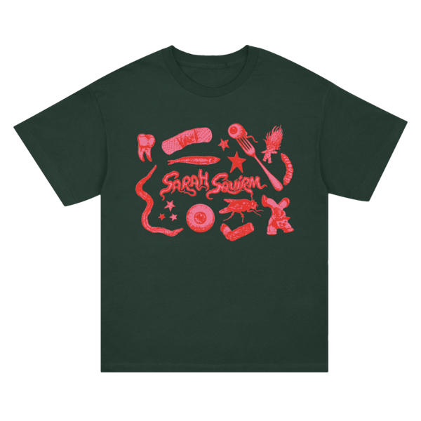 Sticker Tee - Black thumb