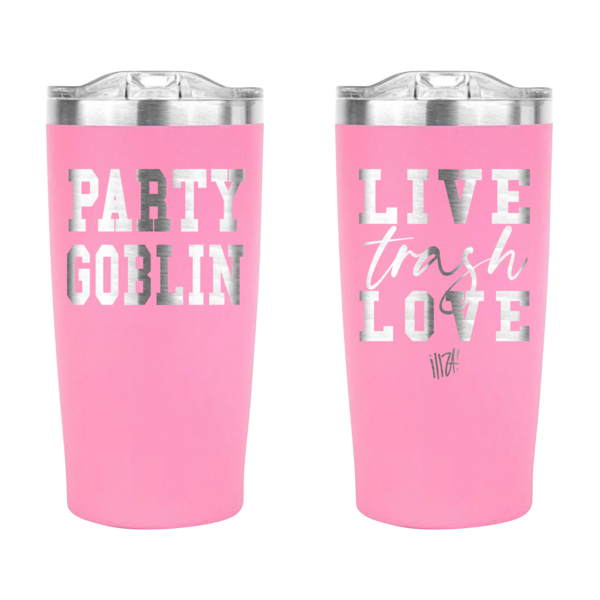 Live Trash Love Tumbler (Pink) thumb