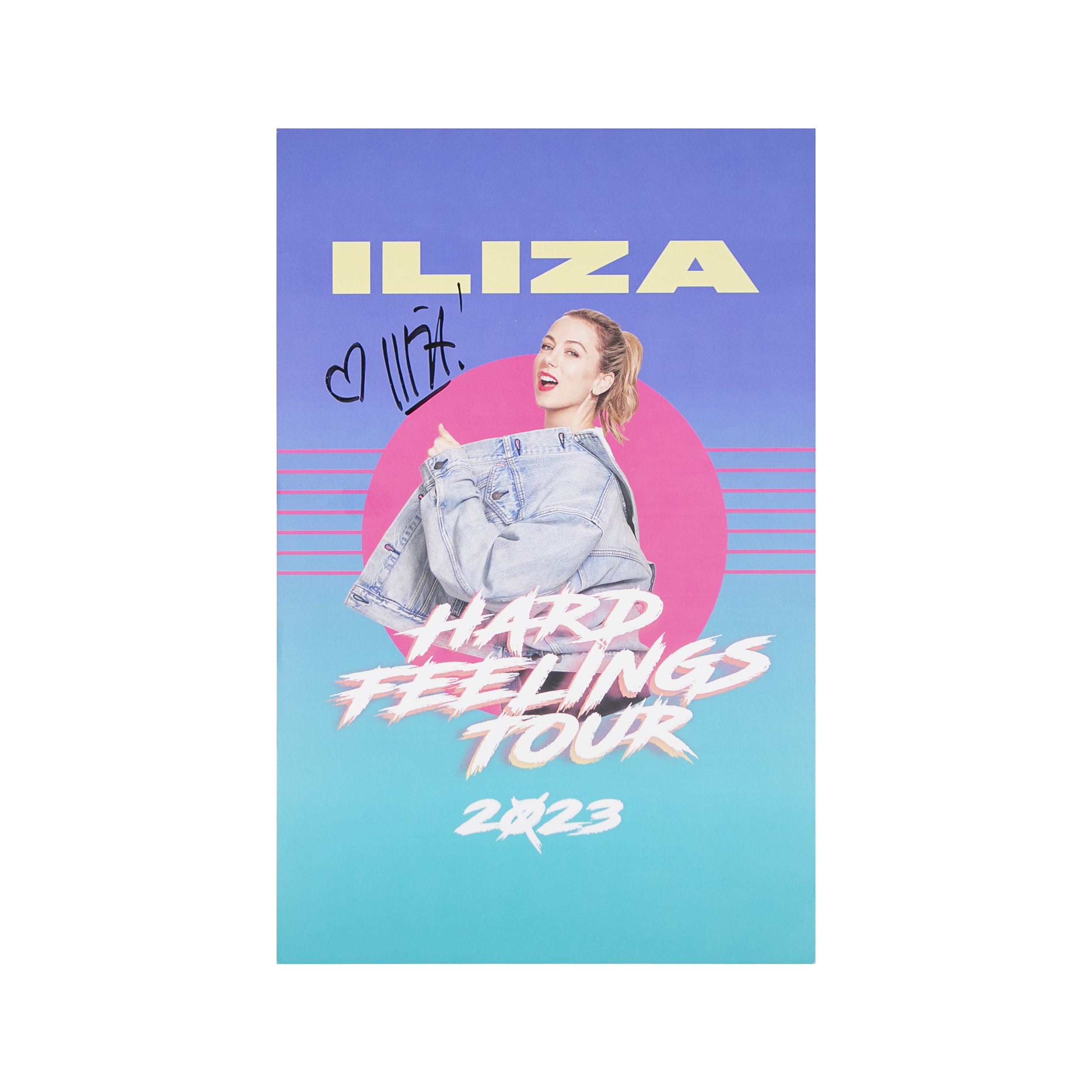 Hard Feelings Tour Poster (SIGNED) | Iliza Shlesinger | Online