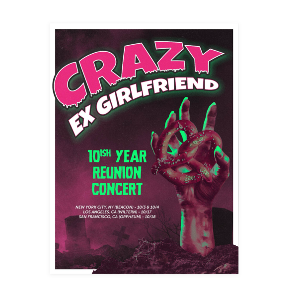 Crazy Ex Girlfriend Tour Poster thumb