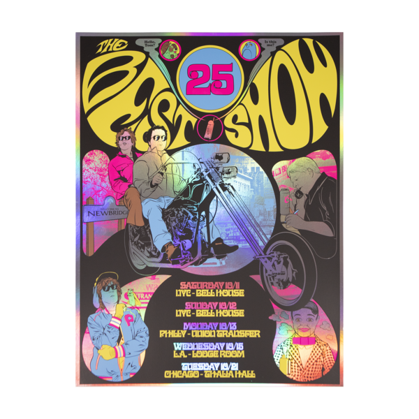 The Best Show - October 2025 Holographic Tour Poster thumb