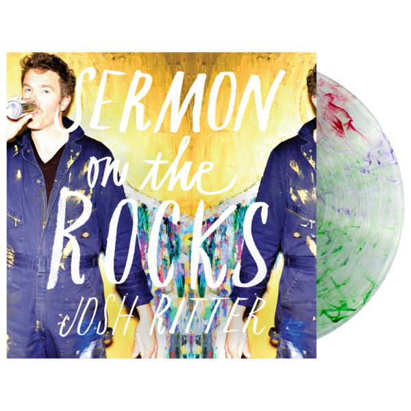[RED, GREEN + PURPLE SWIRL in CLEAR VINYL] Sermon on the Rocks Vinyl LP thumb