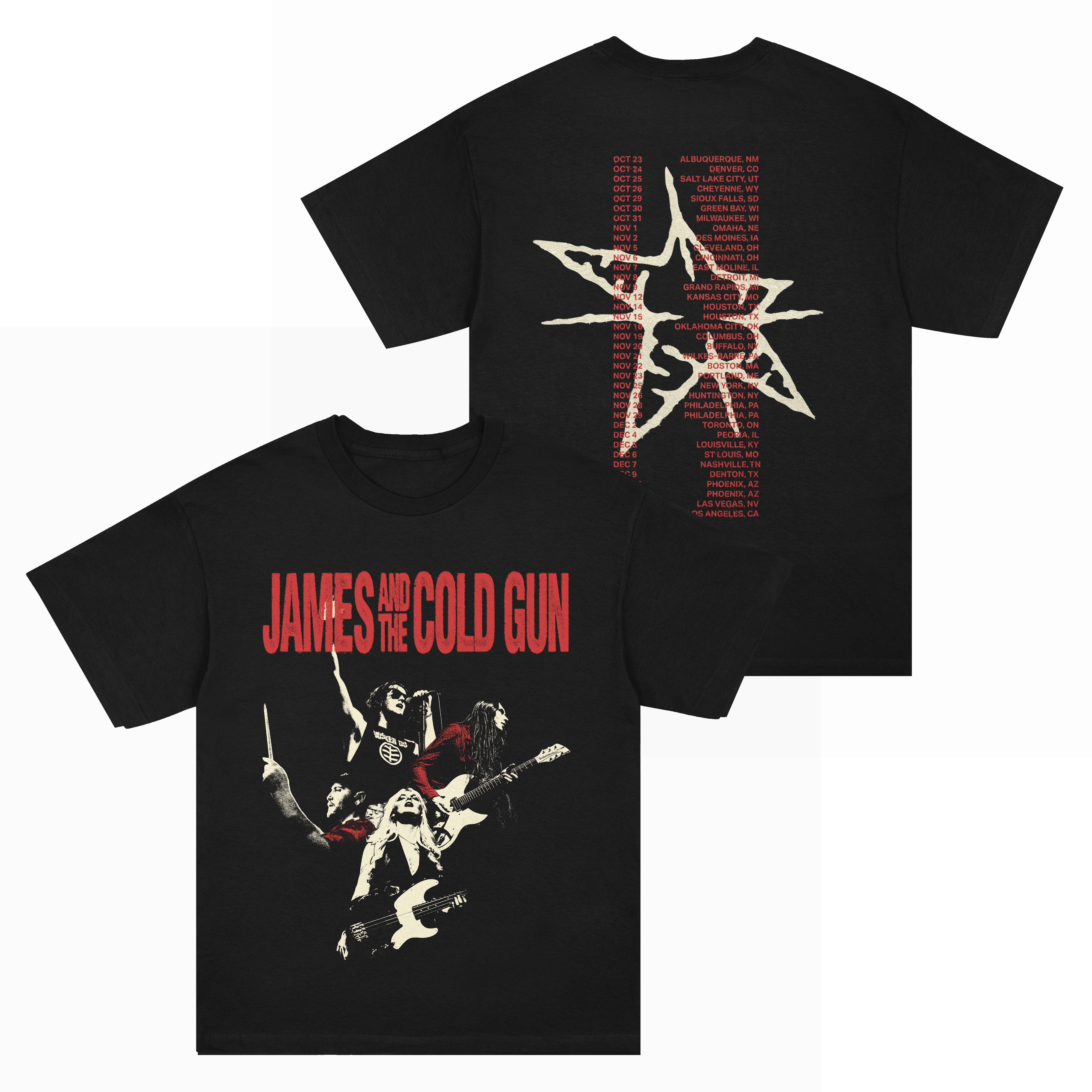 ミュージシャン 00s DELTA james gang Tee Funk Bands James Gang