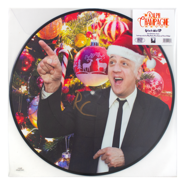[SIGNED] Ralph Champagne Revue ‘GRINCH’ 12” Picture Disc thumb