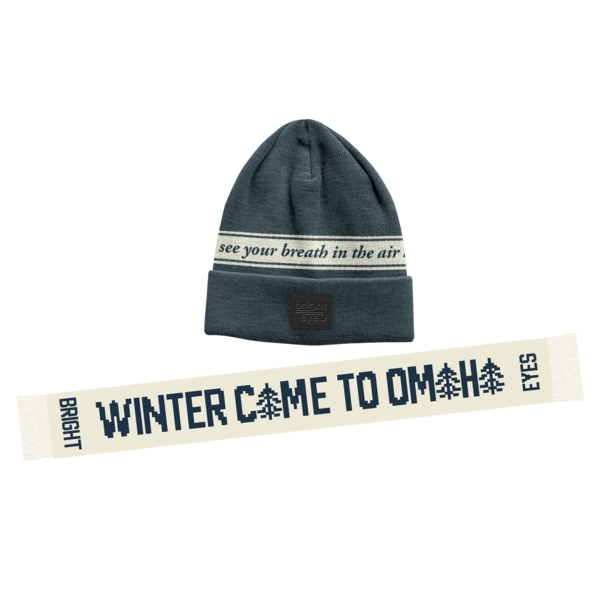Winter Came to Omaha Beanie + Scarf Set thumb
