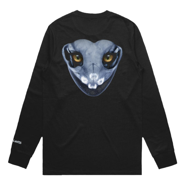 Skullfox Longsleeve Tee (Black) thumb
