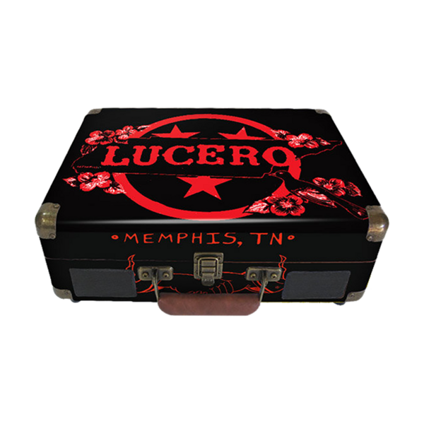 AUTOGRAPHED LTD ED of 100 Lucero Decoupage Turntable thumb