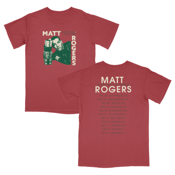 Christmas In December Tee - Red thumb