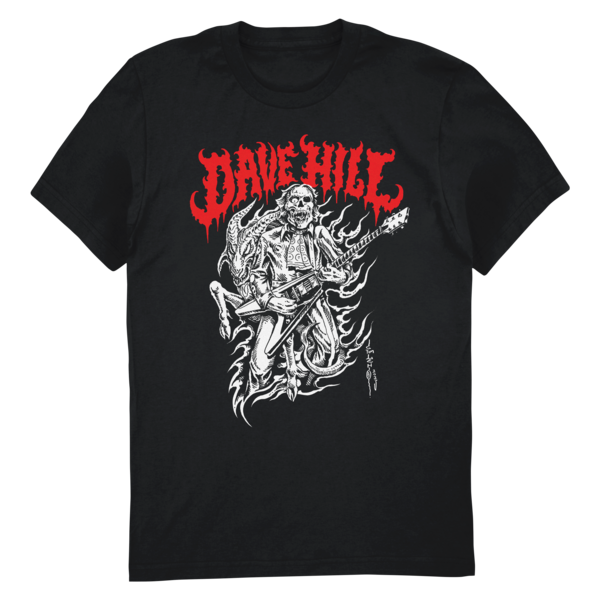 Dave Hill Skullface Tee by Artist Tim Lehi thumb