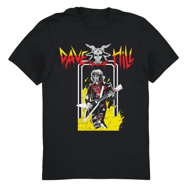 Dave Hill Zombie Shredder Tee by artist Jonas Jønsberg thumb