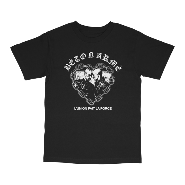 Heart Tee - Black thumb