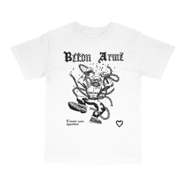 Crazy Skin Tee - White thumb