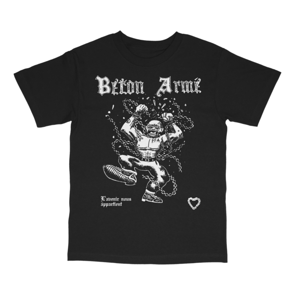 Crazy Skin Tee - Black thumb