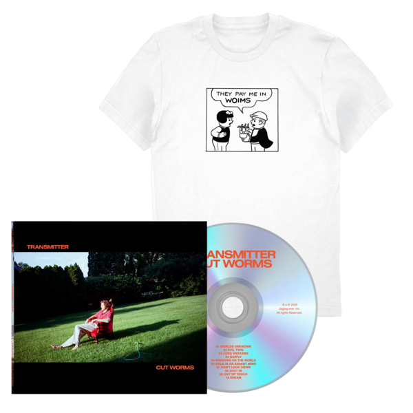 [PRE-ORDER] Transmitter CD + Tee Fan Pack (Ships week of Mar. 13th, 2026) thumb
