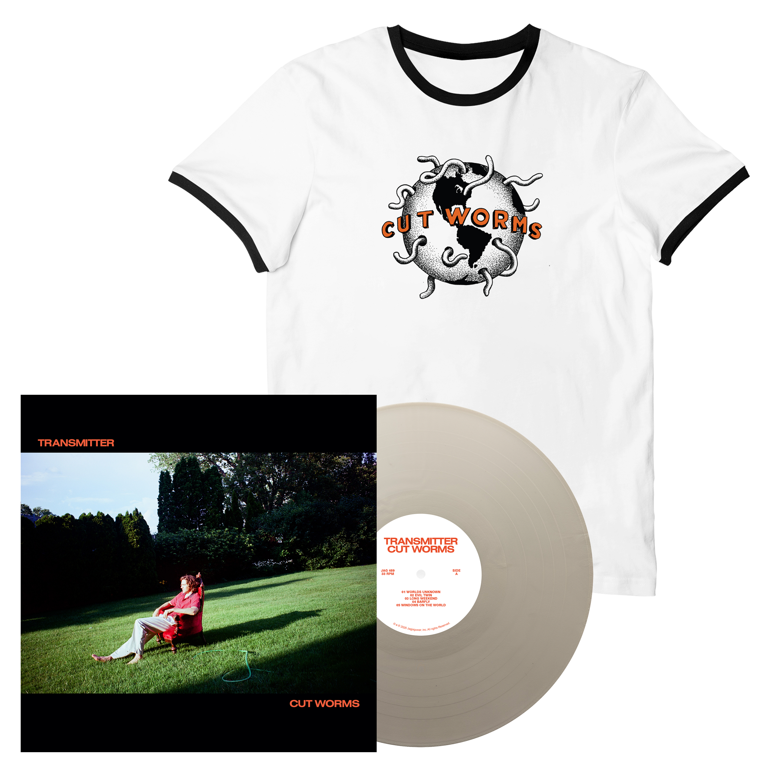 Transmitter Vinyl LP + Tee Fan Pack (Artist Store Exclusive) | Cut