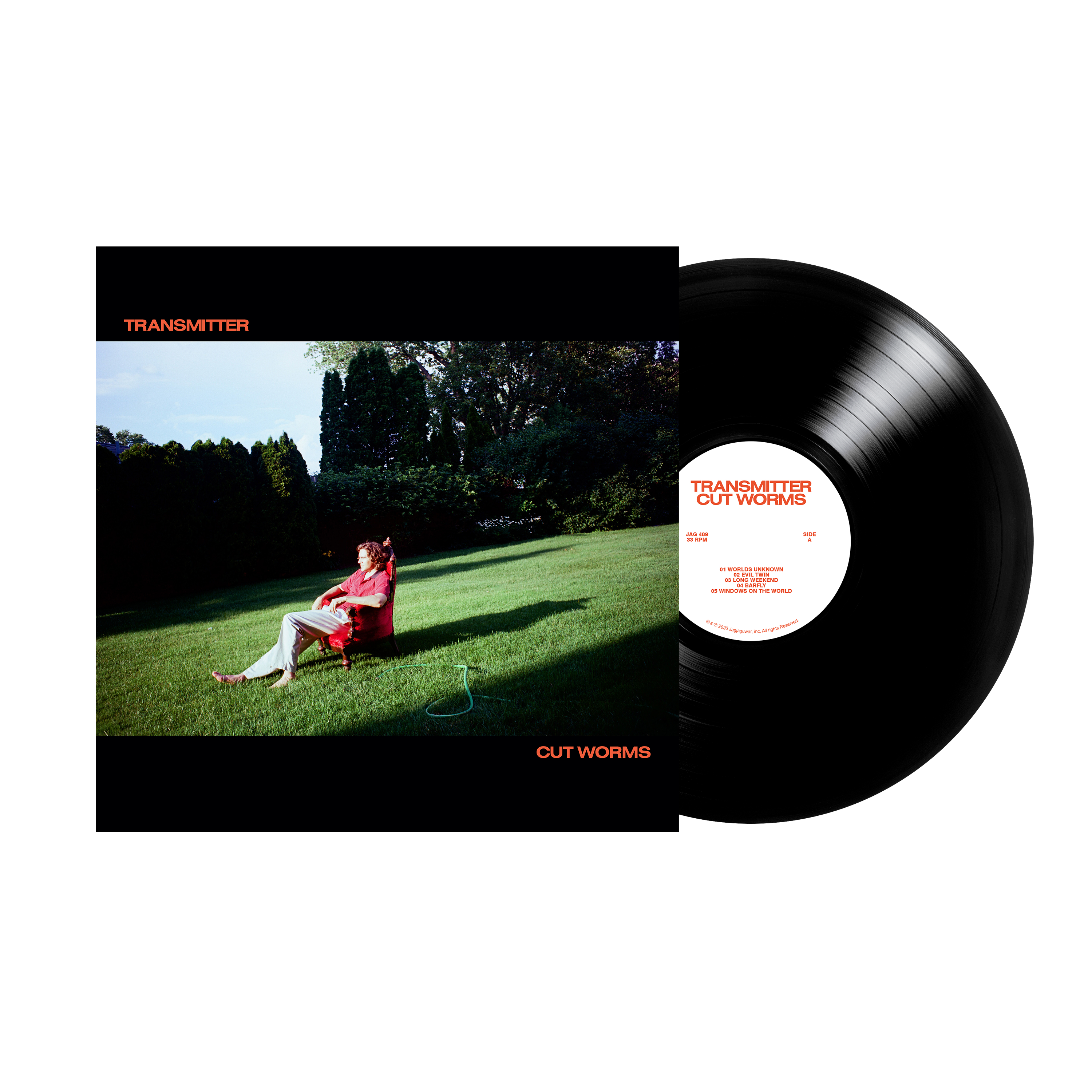 Transmitter Vinyl LP | Cut Worms | Online Store, Apparel