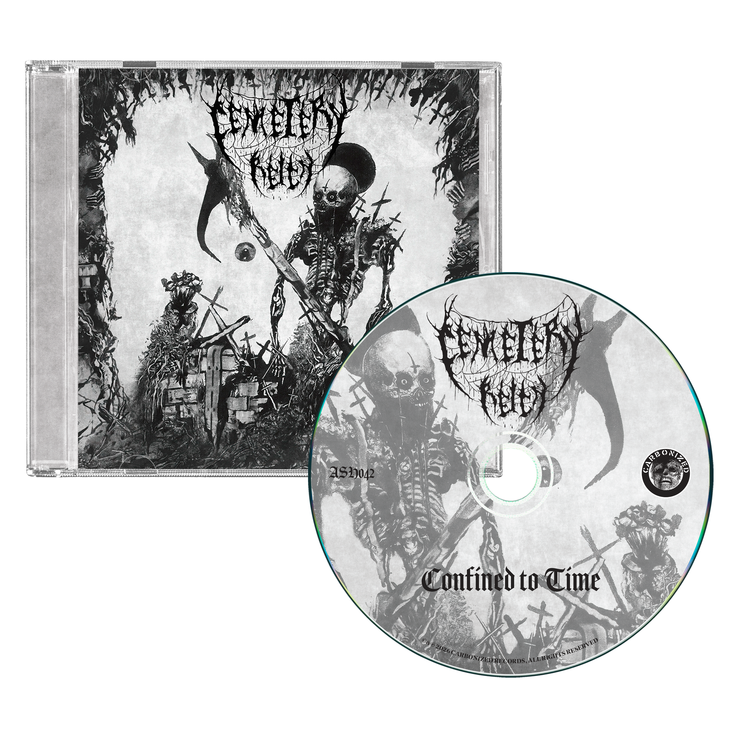 Cemetery Reign: Confined to Time CD | Carbonized Records | Online