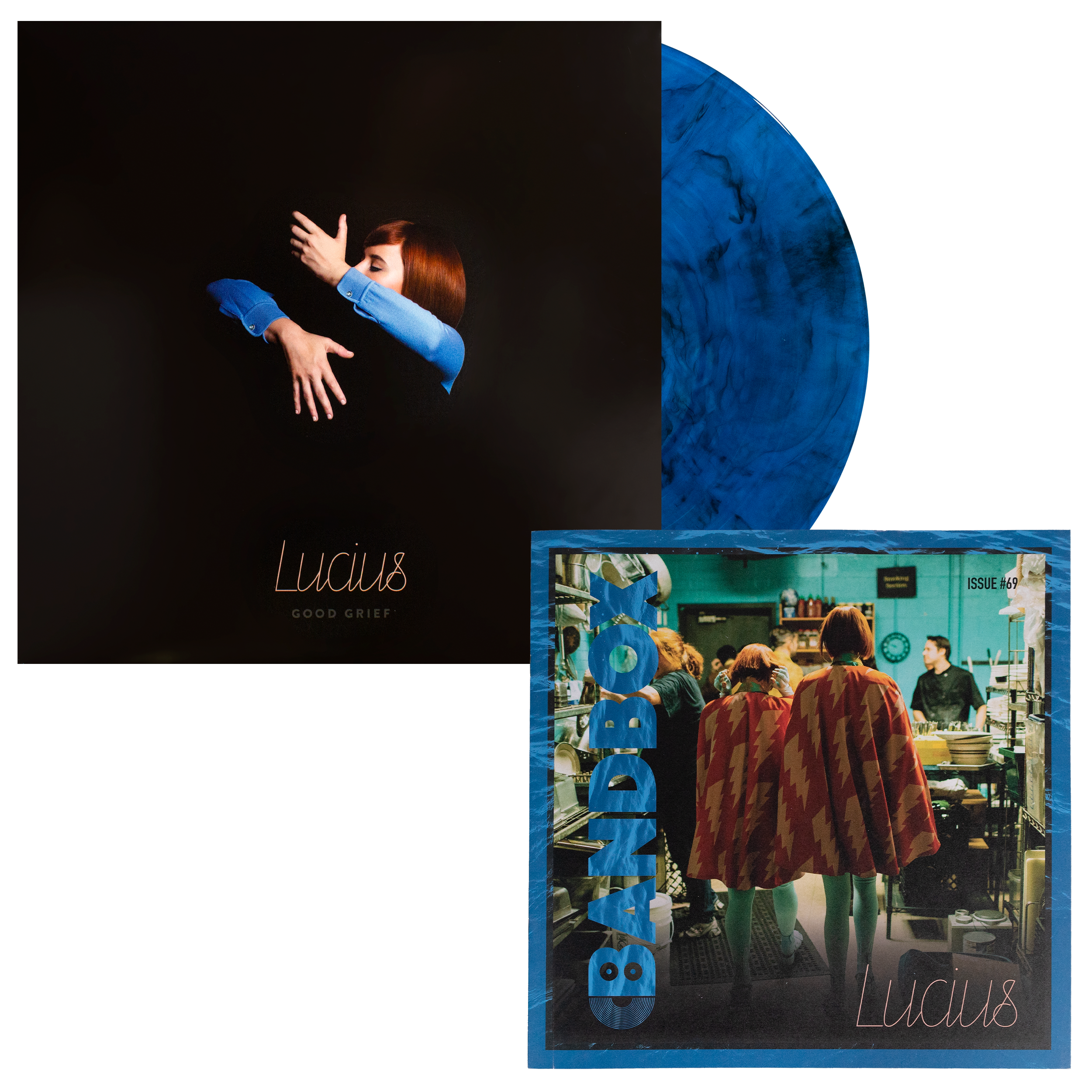 Good Grief Vinyl LP (Blue Wave Swirl Vinyl + Fanzine Edition
