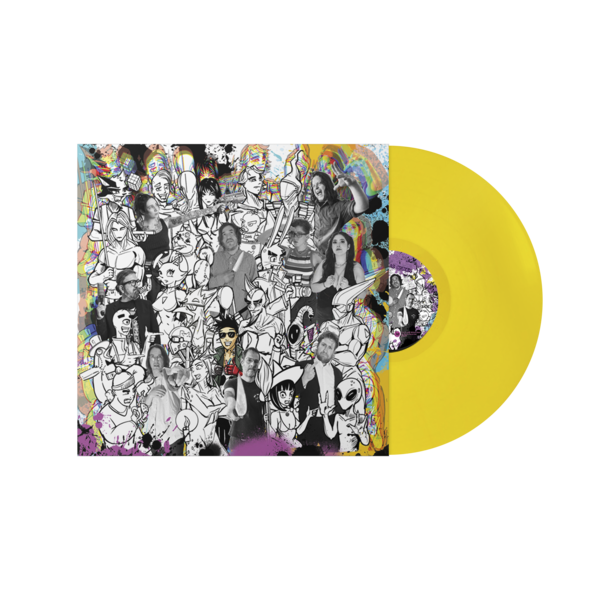 [PRE-ORDER] Las Cruxes - Self Titled LP (Rubber Ducky Yellow) (Ships week of Apr. 24th, 2026) thumb