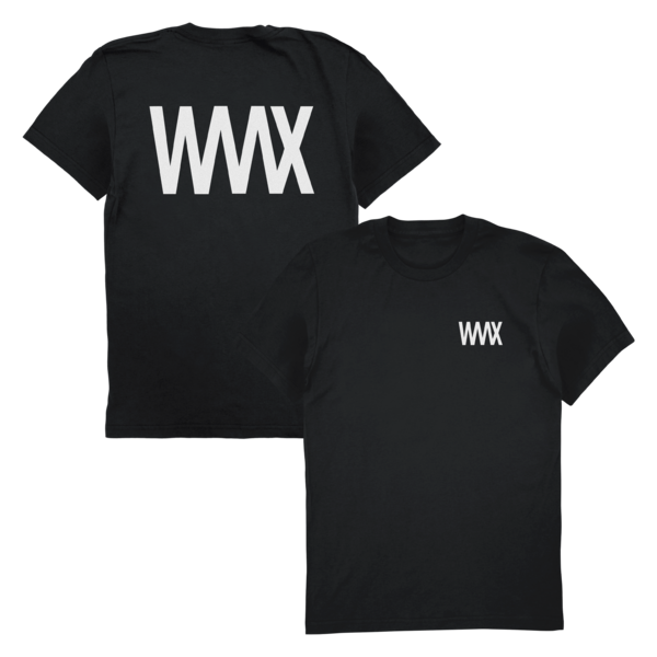 [PRE-ORDER] White Logo Tee (Black) (Ships week of Feb. 27th, 2026) thumb