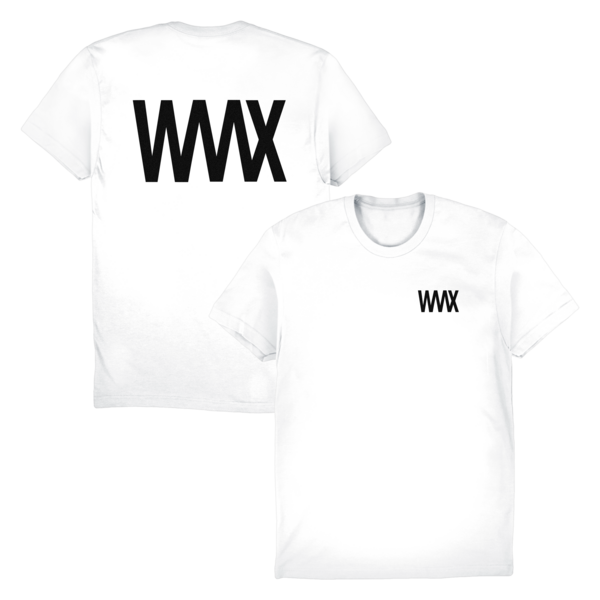 [PRE-ORDER] Black Logo Tee (White) (Ships week of Feb. 27th, 2026) thumb
