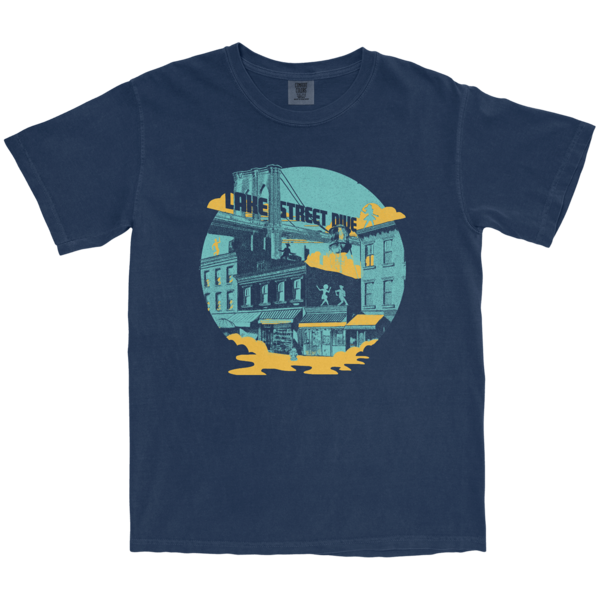 [PRE-ORDER] Party On the Roof Tee (Navy) (Ships week of Mar. 6th, 2026) thumb