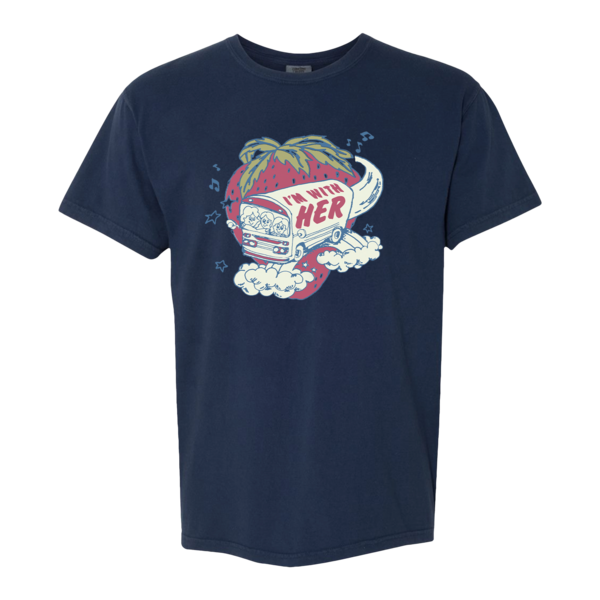 [PRE-ORDER] Strawberry Bus Youth T-shirt (Ships week of Mar. 6th, 2026) thumb