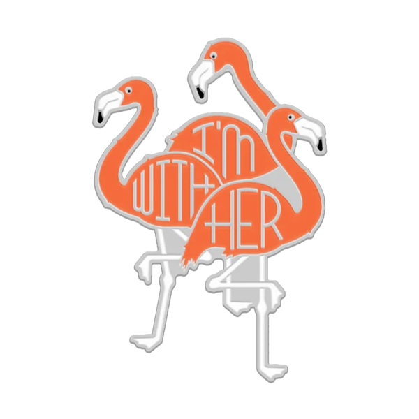 [PRE-ORDER] Flamingo Enamel Pin (Ships week of Mar. 6th, 2026) thumb