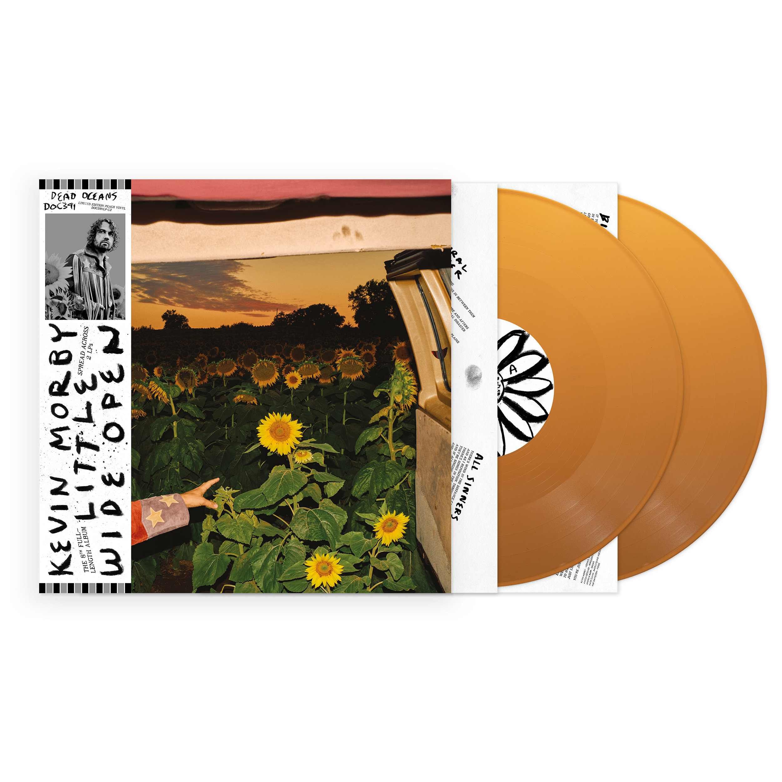 Little Wide Open Vinyl 2x LP - Opaque Peach | Kevin Morby | Online