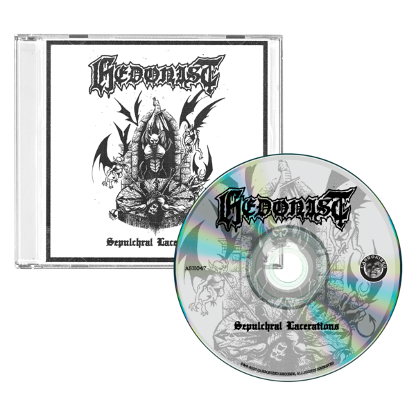 [PRE-ORDER] Hedonist: Sepulchral Lacerations CD (Ships week of Mar. 6th, 2026) thumb