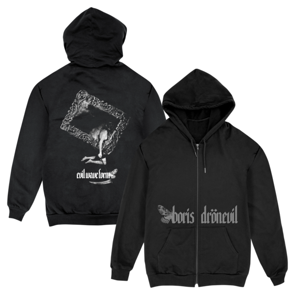 Evil Waveform Zip Hoodie thumb