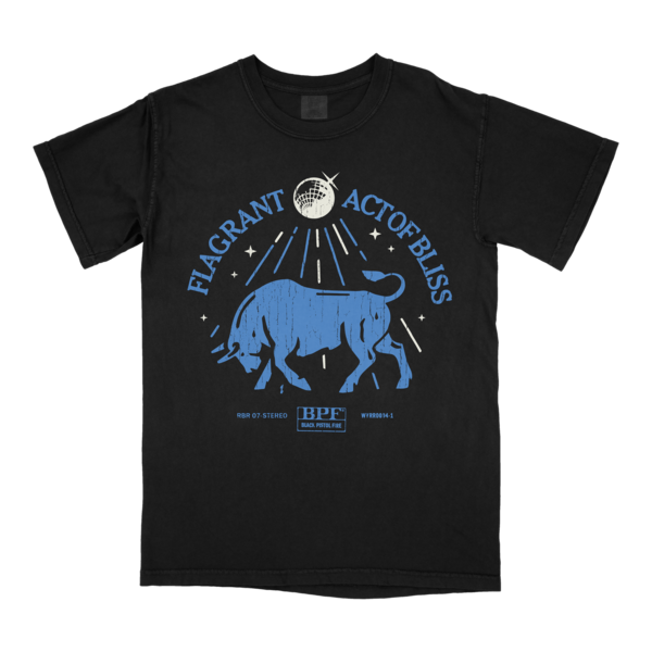Blue Bull Tee (Black) thumb