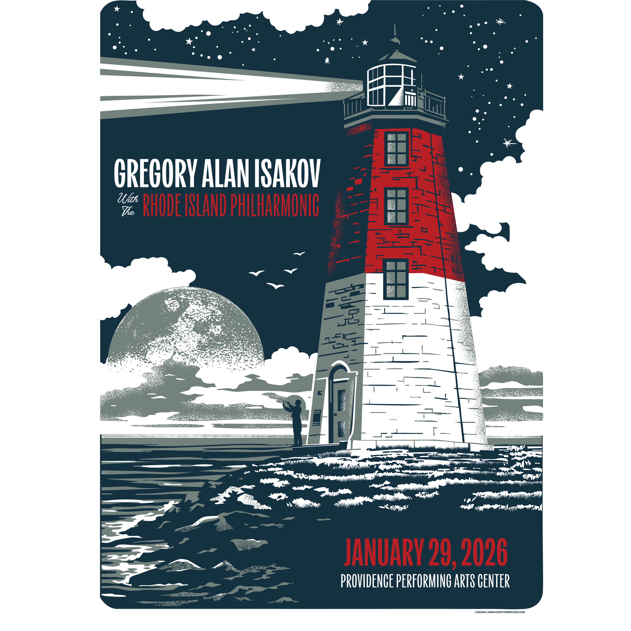 Providence - Rhode Island Phil Poster - 1/29/26 | Gregory Alan
