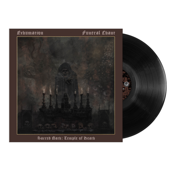 [PRE-ORDER] Exhumation / Funeral Chant: Sacred Oath - Temple of Death Vinyl LP (Ships week of Apr. 3rd, 2026) thumb