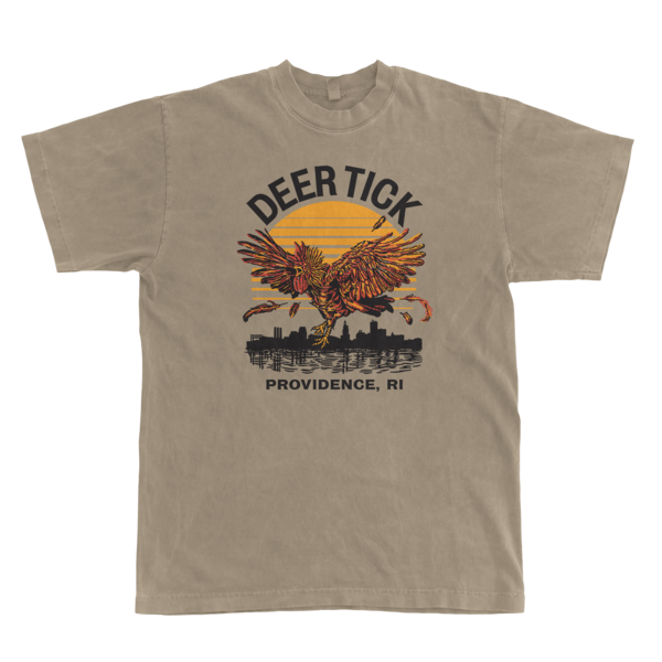 [PRE-ORDER] Rooster Tee (Brown) (Ships week of Apr. 3rd, 2026) thumb