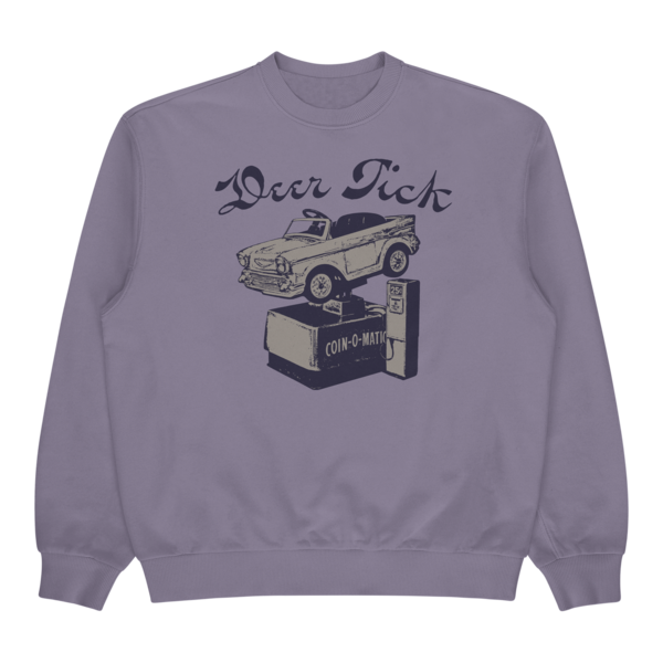 [PRE-ORDER] Coin Ride Crewneck (Plum) (Ships week of Apr. 3rd, 2026) thumb