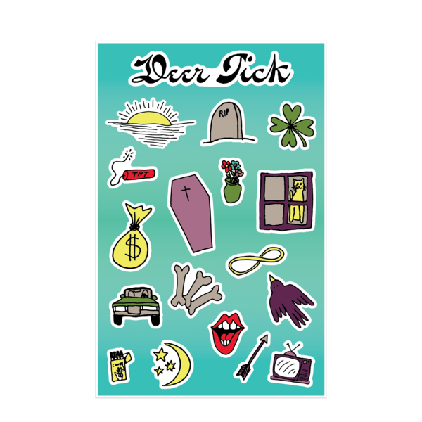 [PRE-ORDER] Coin-O-Matic Sticker Sheet (Ships week of Apr. 10th, 2026) thumb